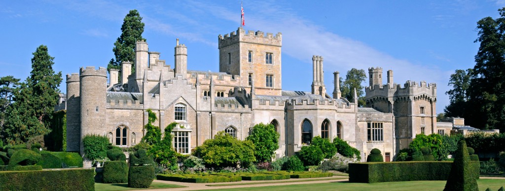 Elton Hall from the Gardens