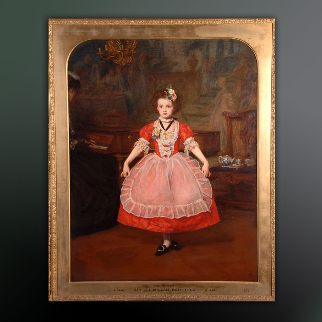 The Minuet by Sir JE Millais